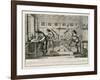 French Printing Press, 1642-Abraham Bosse-Framed Giclee Print