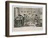 French Printing Press, 1642-Abraham Bosse-Framed Giclee Print
