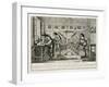 French Printing Press, 1642-Abraham Bosse-Framed Giclee Print