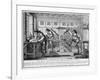 French Printing Press, 1642-Abraham Bosse-Framed Giclee Print