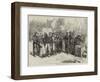 French Prisoners from Metz at Remilly-Frederick Barnard-Framed Giclee Print