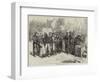 French Prisoners from Metz at Remilly-Frederick Barnard-Framed Giclee Print