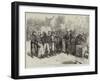 French Prisoners from Metz at Remilly-Frederick Barnard-Framed Giclee Print