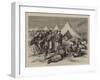 French Prisoners of War in the Camp of Wahn, Near Cologne-Godefroy Durand-Framed Giclee Print