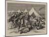 French Prisoners of War in the Camp of Wahn, Near Cologne-Godefroy Durand-Mounted Giclee Print