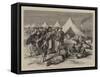 French Prisoners of War in the Camp of Wahn, Near Cologne-Godefroy Durand-Framed Stretched Canvas