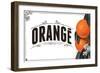 French Produce Orange-null-Framed Giclee Print