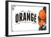 French Produce Orange-null-Framed Giclee Print