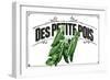 French Produce Peas-null-Framed Giclee Print