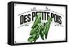 French Produce Peas-null-Framed Stretched Canvas