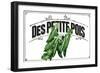 French Produce - Peas-The Saturday Evening Post-Framed Giclee Print