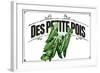 French Produce - Peas-The Saturday Evening Post-Framed Giclee Print