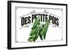 French Produce - Peas-The Saturday Evening Post-Framed Giclee Print