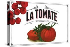 French Produce Tomato-null-Stretched Canvas