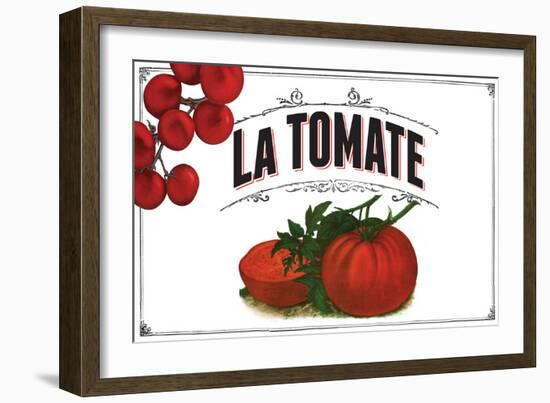 French Produce Tomato-null-Framed Giclee Print