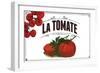 French Produce Tomato-null-Framed Giclee Print