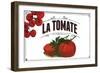 French Produce - Tomato-The Saturday Evening Post-Framed Giclee Print