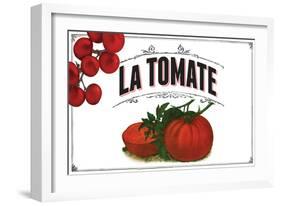 French Produce - Tomato-The Saturday Evening Post-Framed Giclee Print