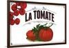 French Produce - Tomato-The Saturday Evening Post-Framed Giclee Print