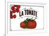 French Produce - Tomato-The Saturday Evening Post-Framed Giclee Print