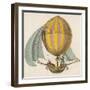 French Project for a Dirigible Balloon: by an Unidentified Inventor-null-Framed Photographic Print