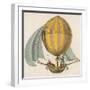 French Project for a Dirigible Balloon: by an Unidentified Inventor-null-Framed Photographic Print