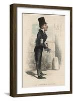 French Public Defender-Honore Daumier-Framed Art Print
