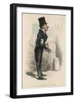 French Public Defender-Honore Daumier-Framed Art Print