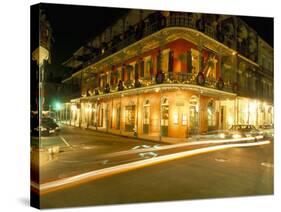 French Quarter at Night, New Orleans, Louisiana, USA-Bruno Barbier-Stretched Canvas