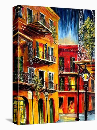French Quarter Balconies-Diane Millsap-Stretched Canvas