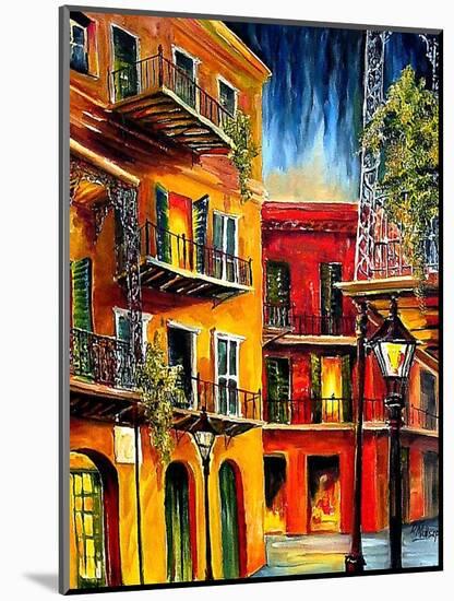 French Quarter Balconies-Diane Millsap-Mounted Art Print