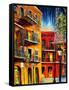 French Quarter Balconies-Diane Millsap-Framed Stretched Canvas