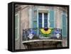 French Quarter Balcony During Mardi Gras-Carol Highsmith-Framed Stretched Canvas