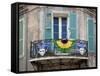 French Quarter Balcony During Mardi Gras-Carol Highsmith-Framed Stretched Canvas