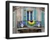 French Quarter Balcony During Mardi Gras-Carol Highsmith-Framed Photo