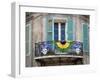 French Quarter Balcony During Mardi Gras-Carol Highsmith-Framed Photo