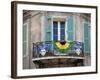 French Quarter Balcony During Mardi Gras-Carol Highsmith-Framed Photo