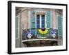 French Quarter Balcony During Mardi Gras-Carol Highsmith-Framed Photo