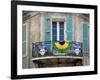 French Quarter Balcony During Mardi Gras-Carol Highsmith-Framed Photo