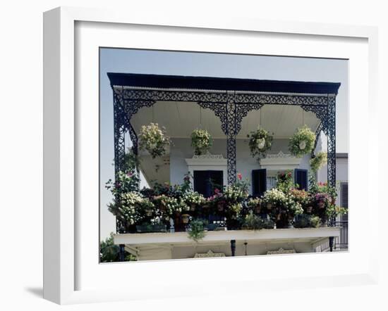 French Quarter Balcony-Carol Highsmith-Framed Photo