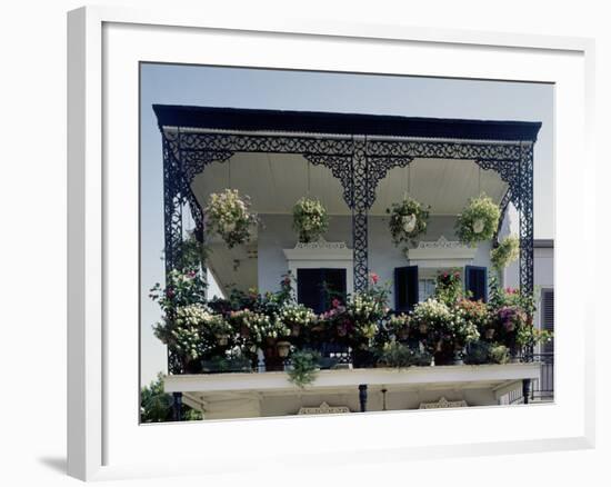 French Quarter Balcony-Carol Highsmith-Framed Photo