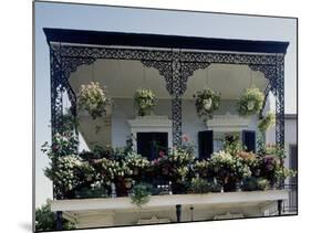 French Quarter Balcony-Carol Highsmith-Mounted Photo