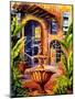 French Quarter Courtyard in New Orleans-Diane Millsap-Mounted Art Print