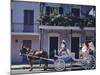 French Quarter Mule Ride in Carriage-Carol Highsmith-Mounted Photo