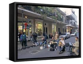 French Quarter, New Orleans, Louisiana, USA-Bruno Barbier-Framed Stretched Canvas