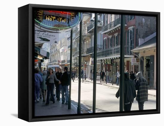 French Quarter, New Orleans, Louisiana, USA-Bruno Barbier-Framed Stretched Canvas