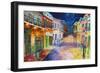 French Quarter Shimmer-Diane Millsap-Framed Premium Giclee Print