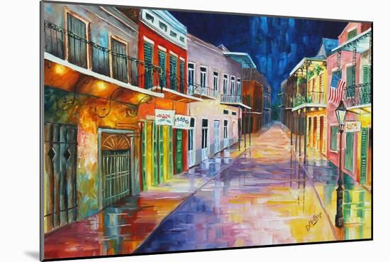 French Quarter Shimmer-Diane Millsap-Mounted Art Print