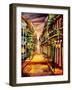 French Quarter Twilight-Diane Millsap-Framed Art Print