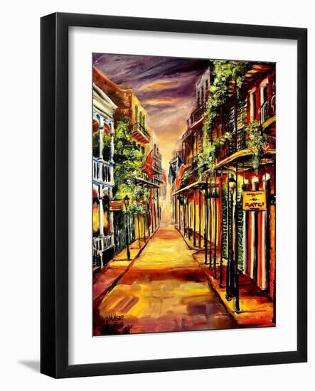 French Quarter Twilight-Diane Millsap-Framed Art Print